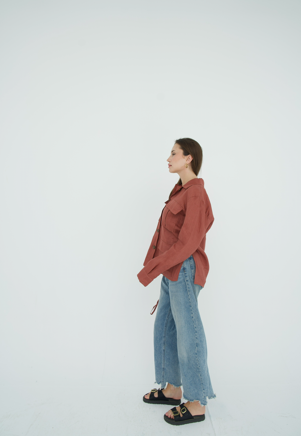 Cargo Linen Shirt