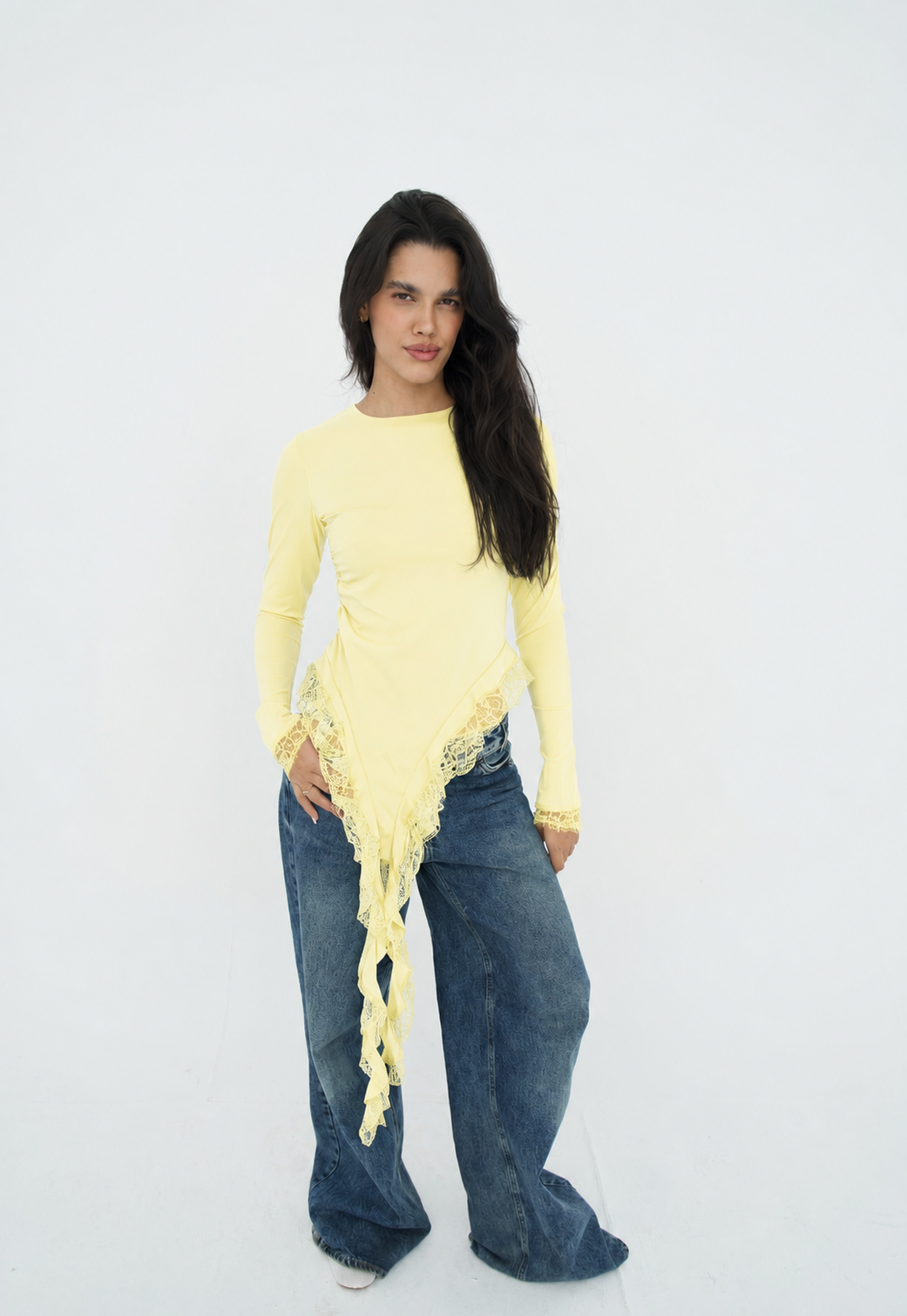 Sculpted Lace Top
