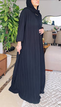 Load image into Gallery viewer, Plisse One-piece Abaya
