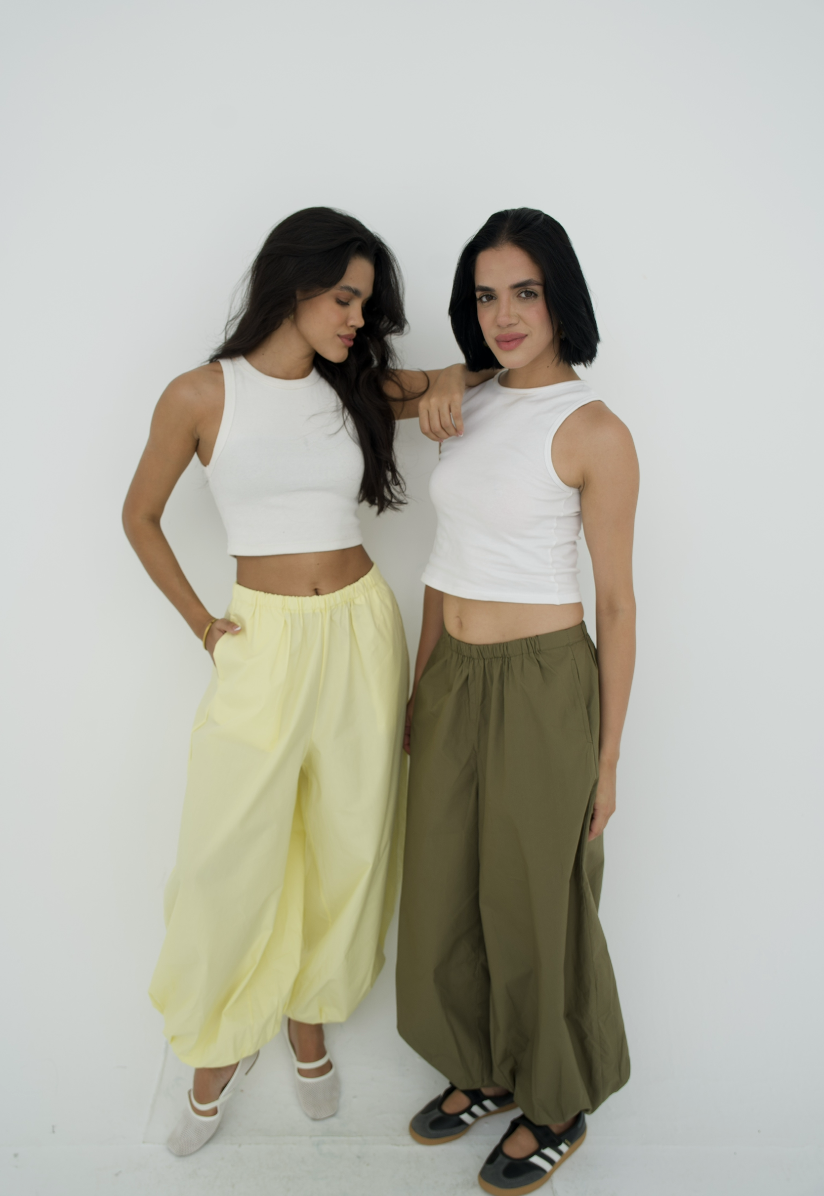 Balloon fit pants