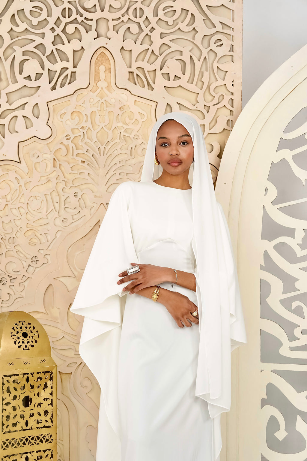Pearl essence Kaftan dress