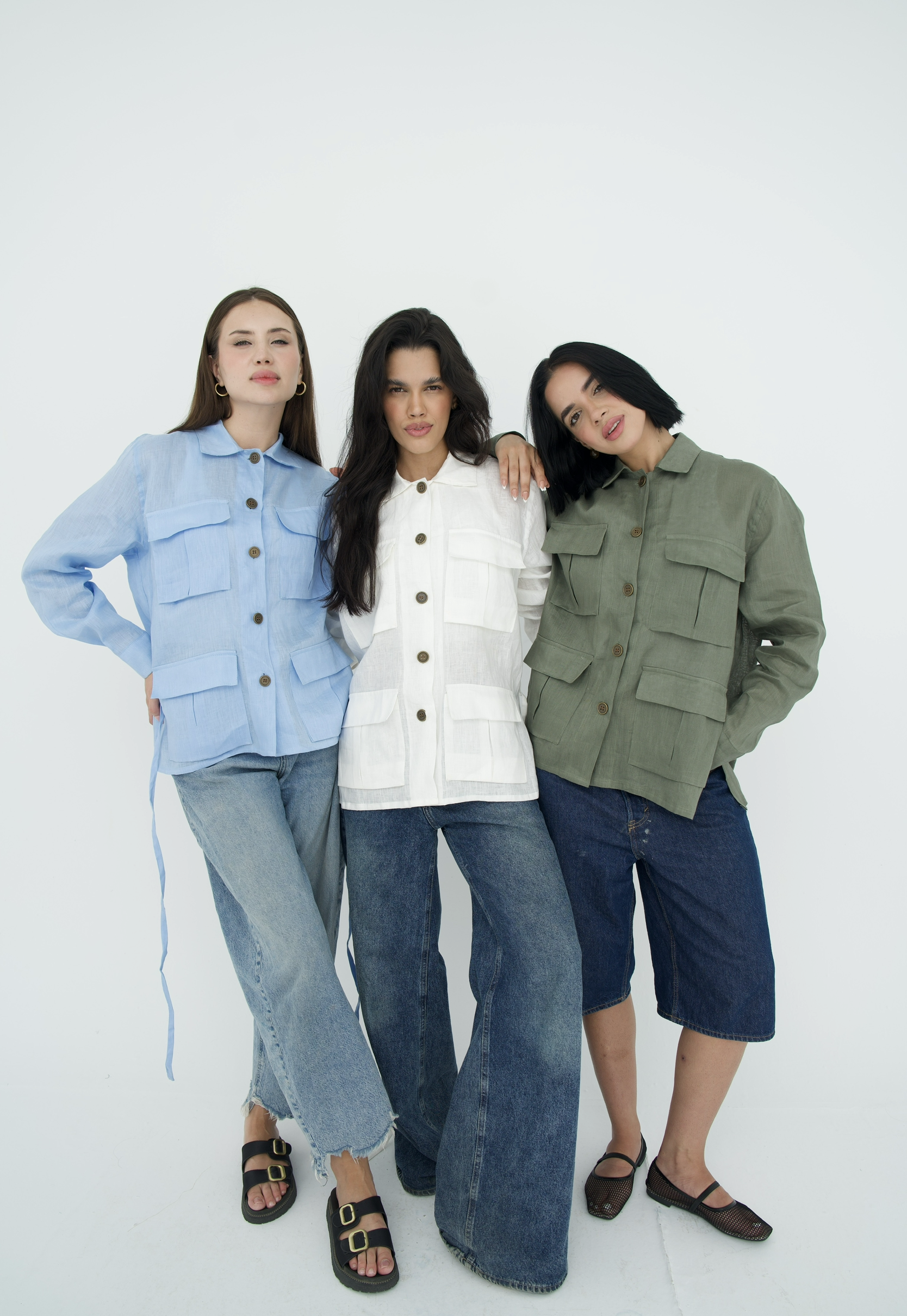 Cargo Linen Shirt
