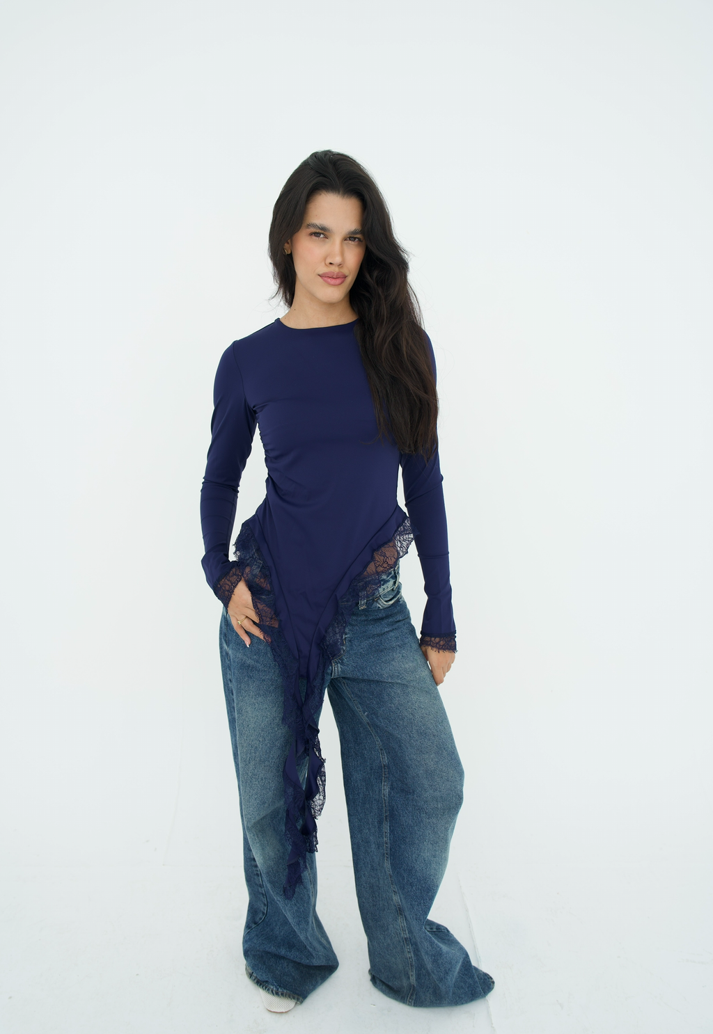 Sculpted Lace Top
