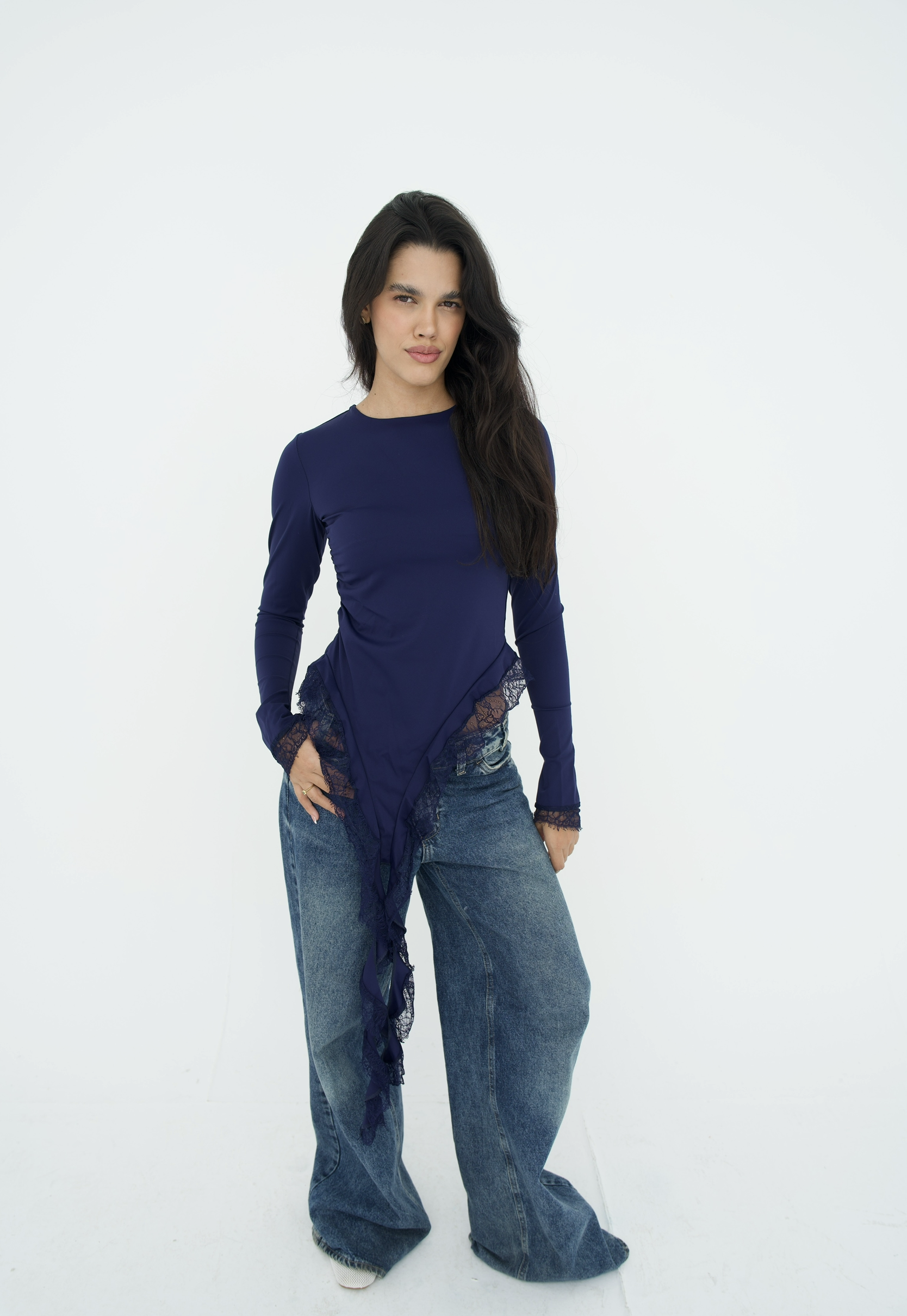 Sculpted Lace Top