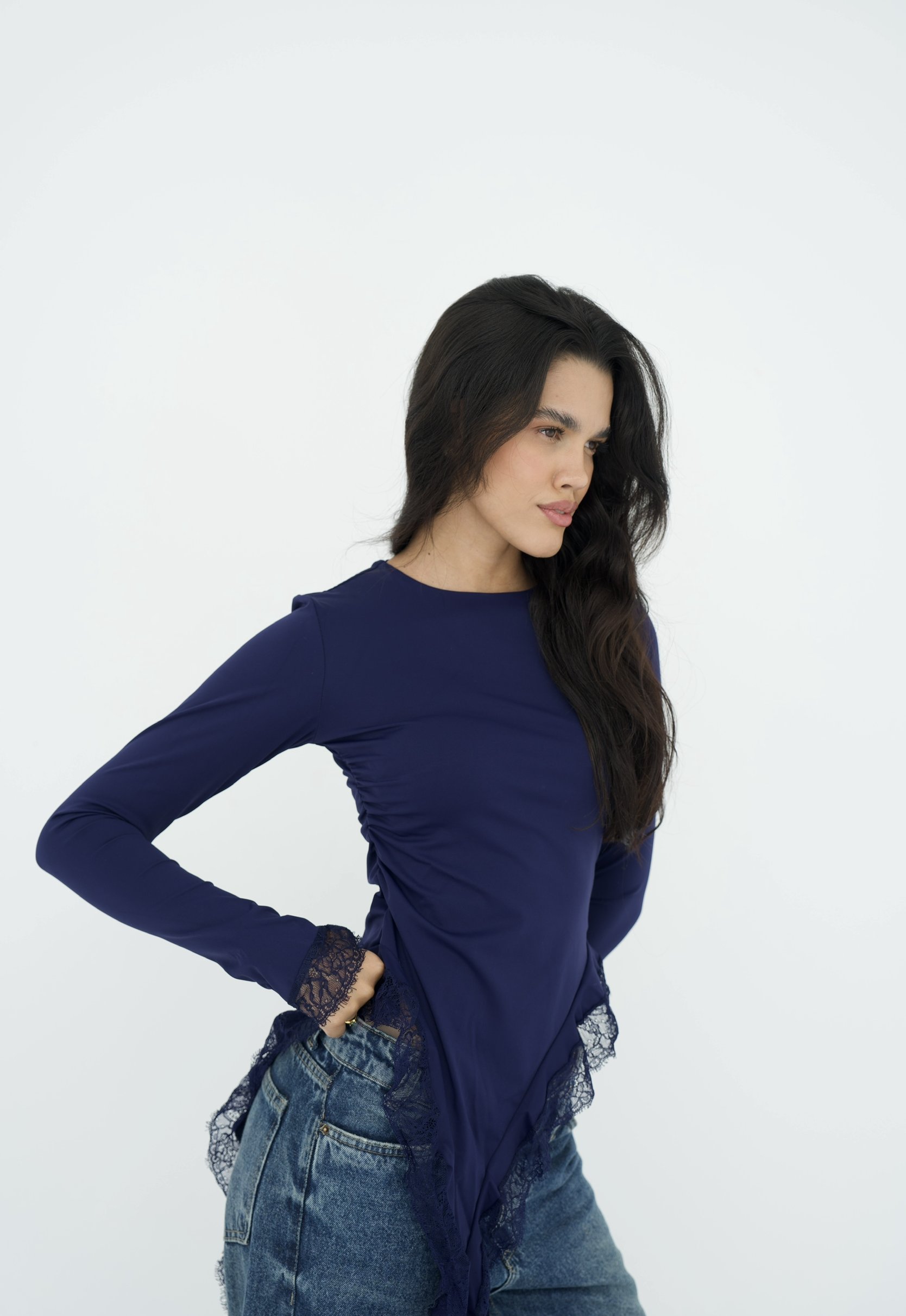 Sculpted Lace Top
