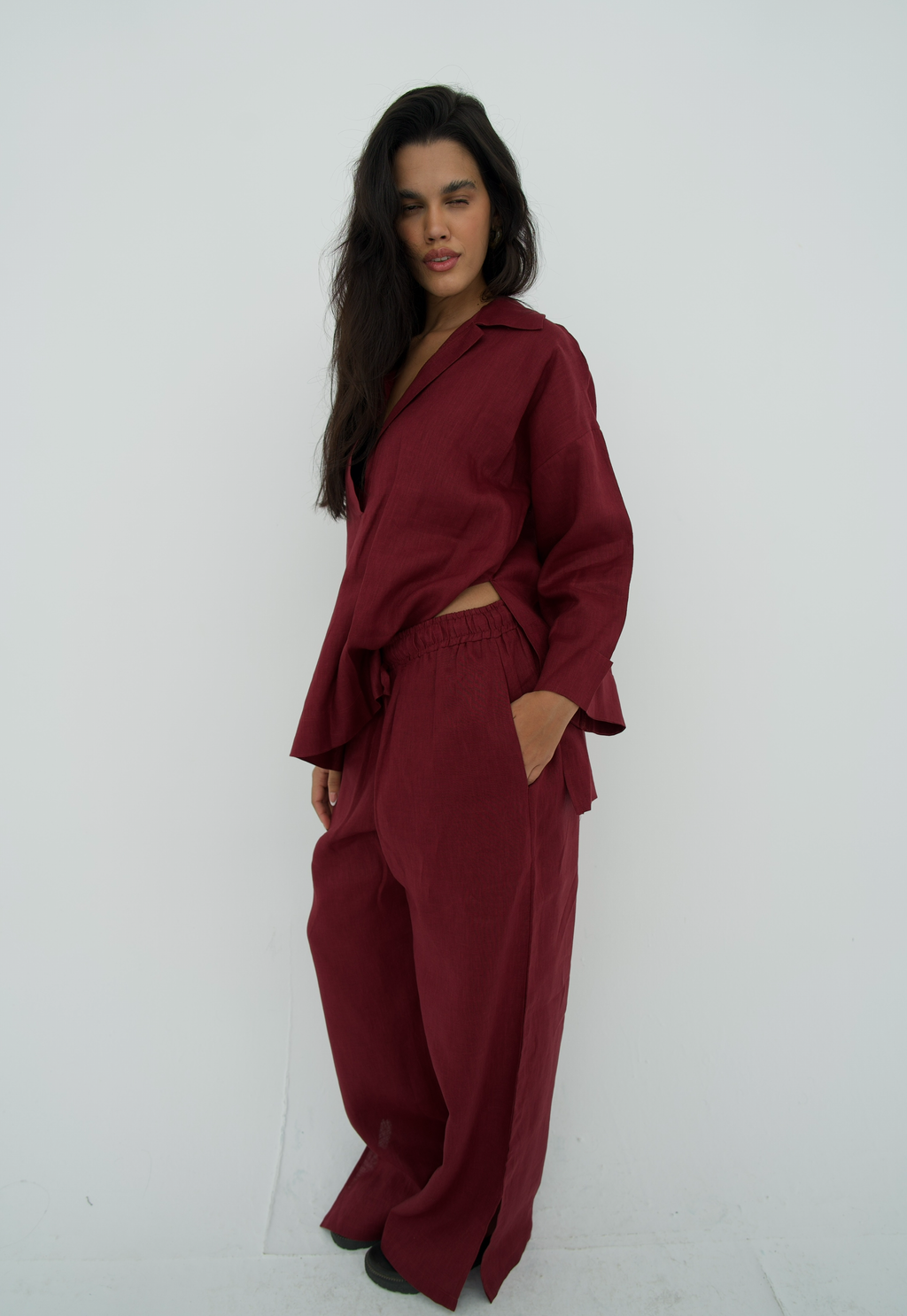 Luna pure linen set