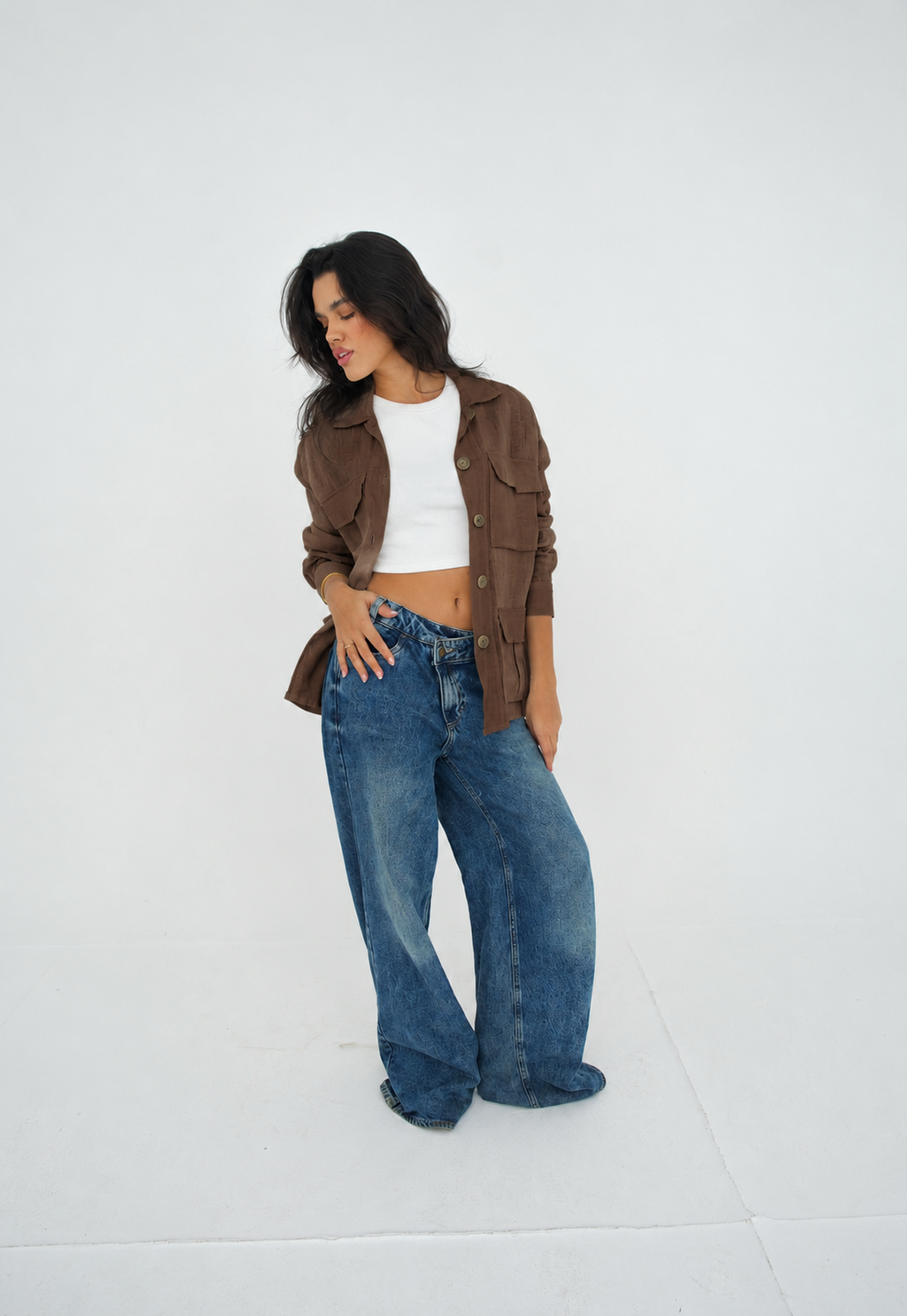 Cargo Linen Shirt