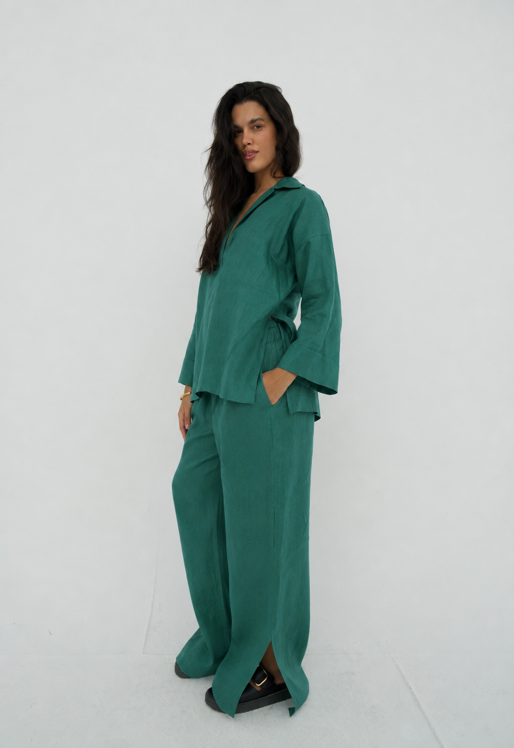 Luna pure linen set