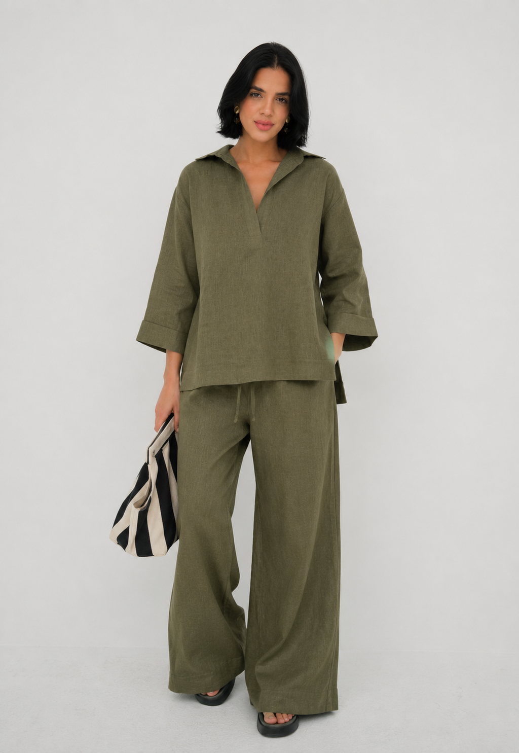 Luna pure linen set