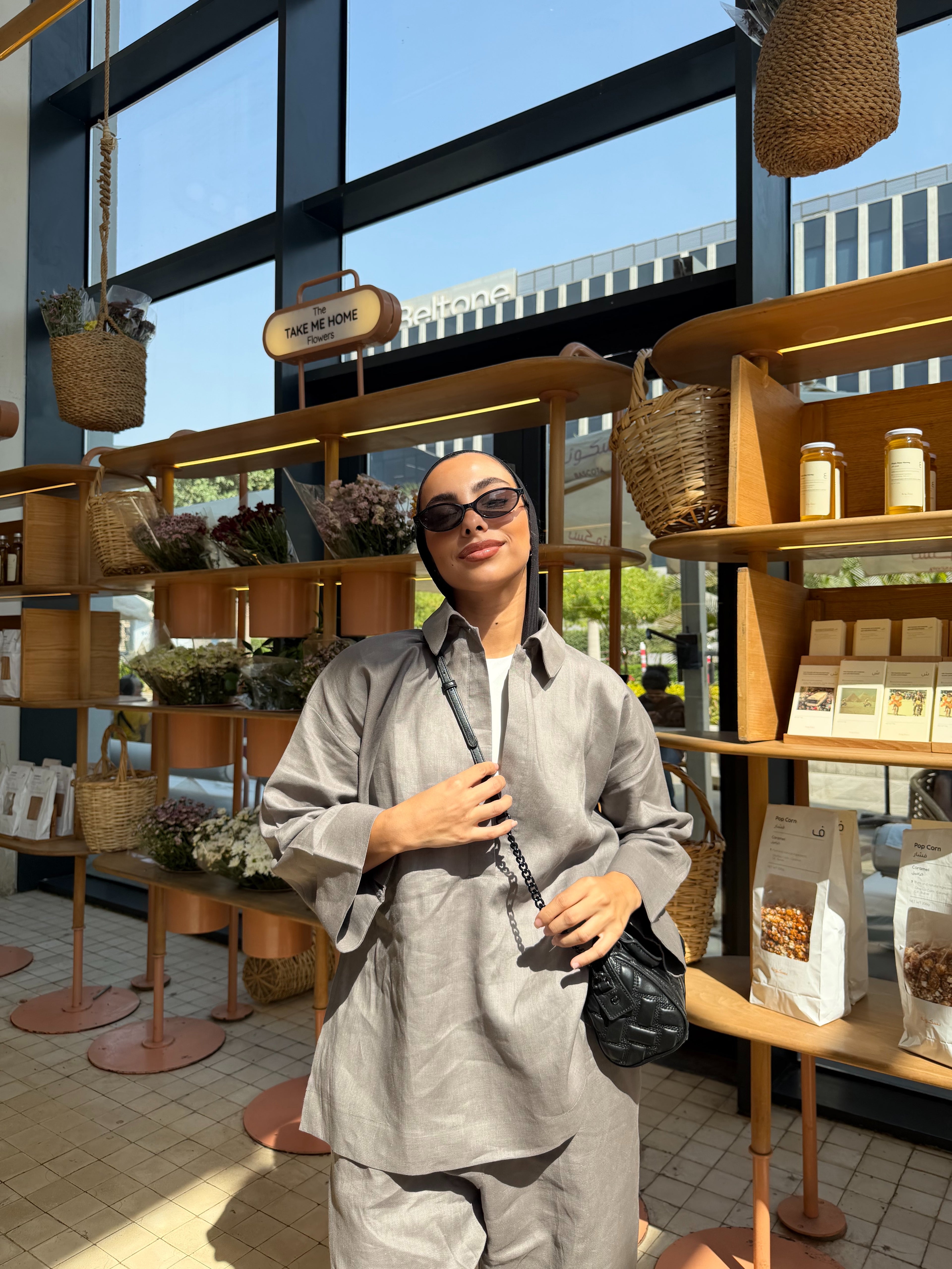 Luna pure linen set