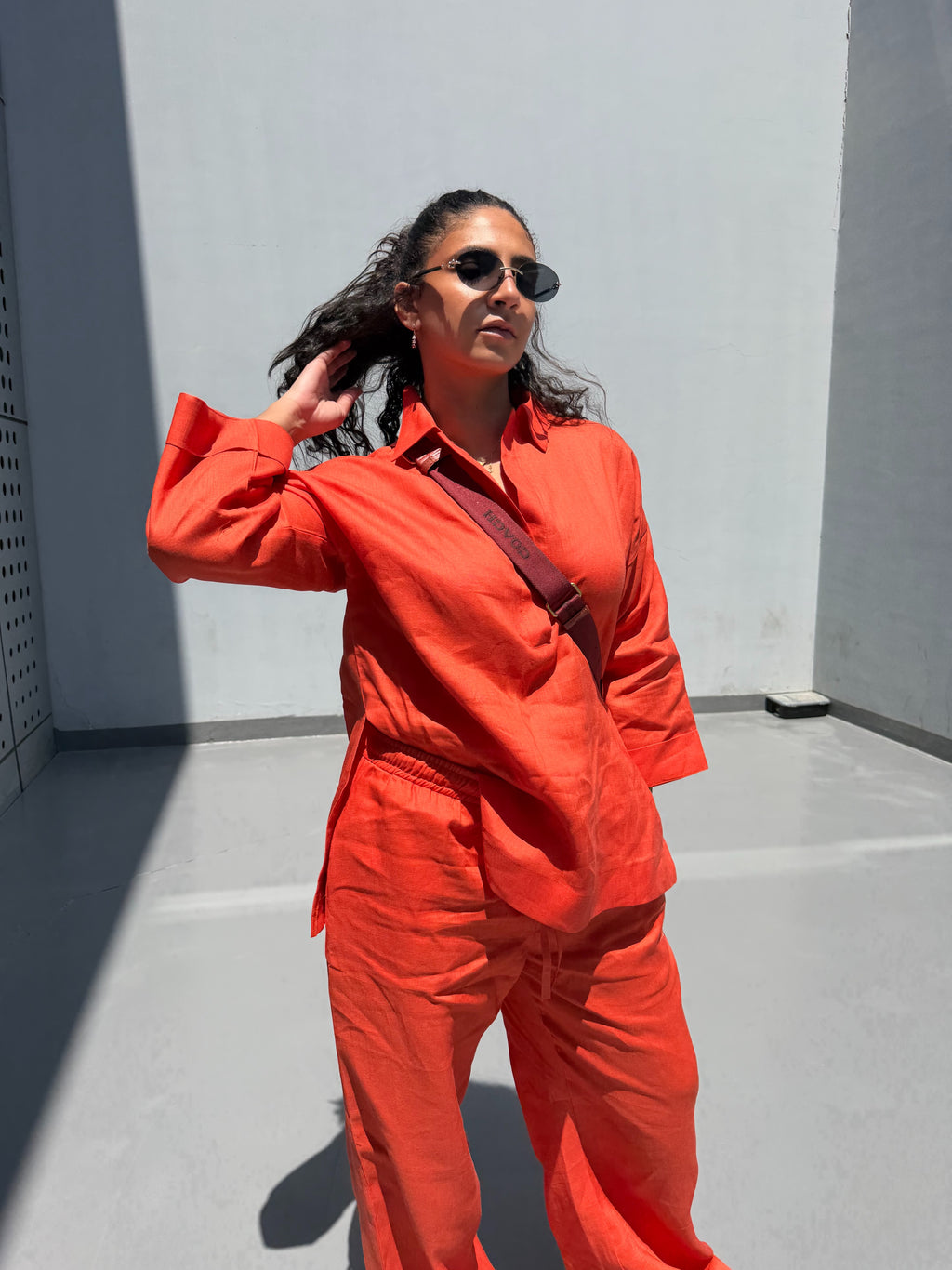 Luna pure linen set