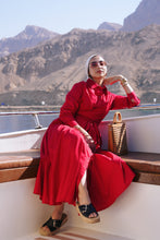 Load image into Gallery viewer, ZAYNA  Wrap Shirt Dress
