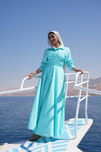 Load image into Gallery viewer, ZAYNA  Wrap Shirt Dress
