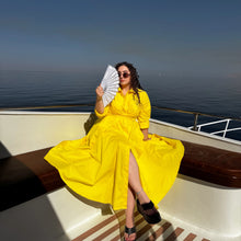 Load image into Gallery viewer, ZAYNA  Wrap Shirt Dress
