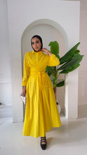 Load image into Gallery viewer, ZAYNA  Wrap Shirt Dress
