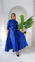 Load image into Gallery viewer, ZAYNA  Wrap Shirt Dress

