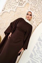 Load image into Gallery viewer, Rich Mocha Kaftan dress
