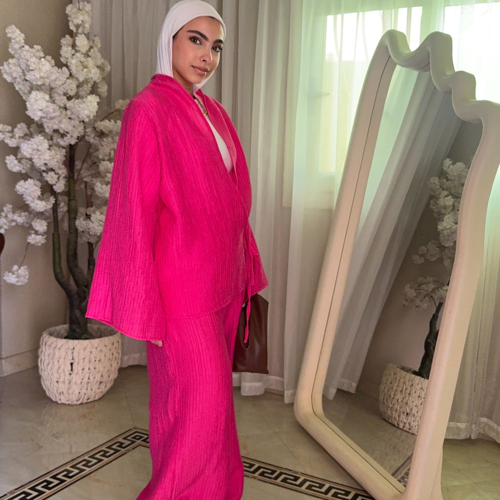 Plisse Co-Ord Set