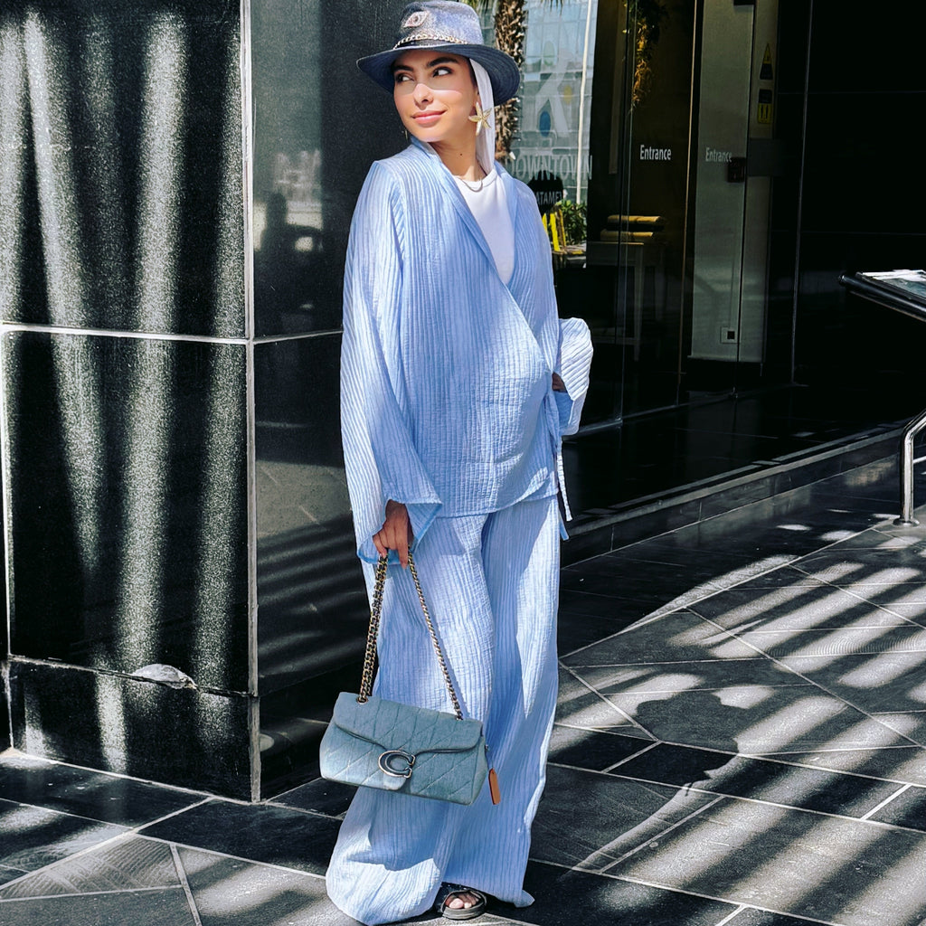 Plisse Co-Ord Set