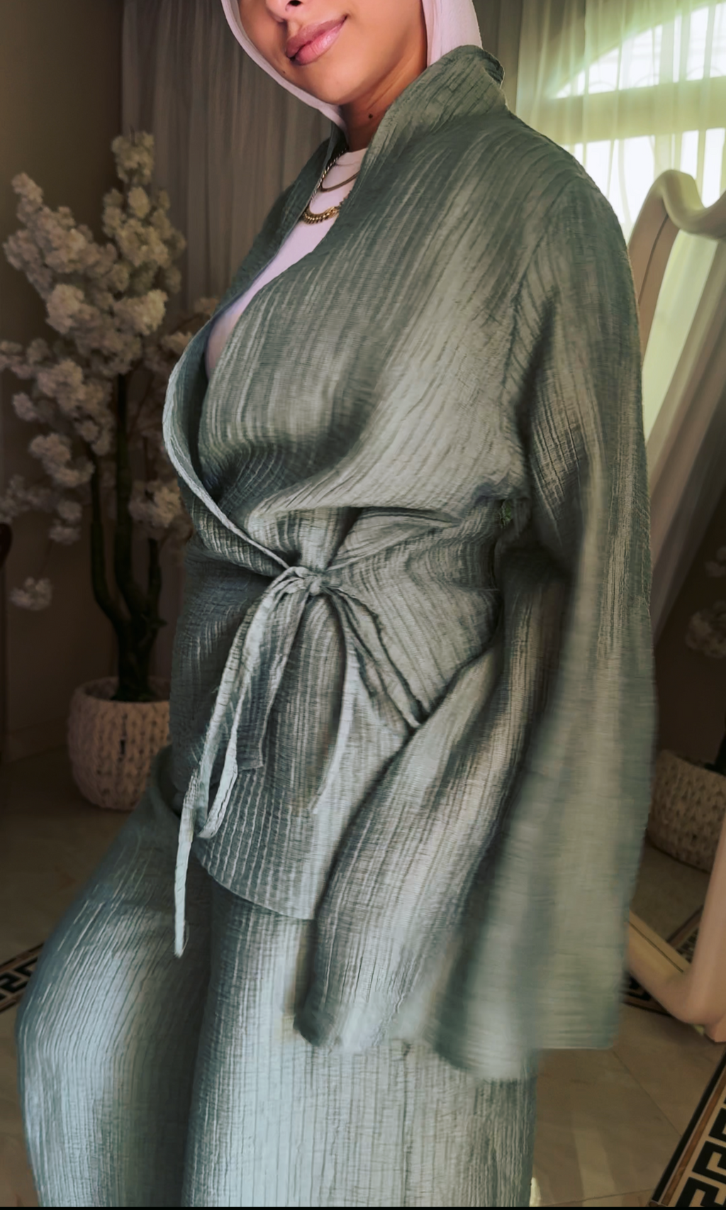 Plisse Co-Ord Set