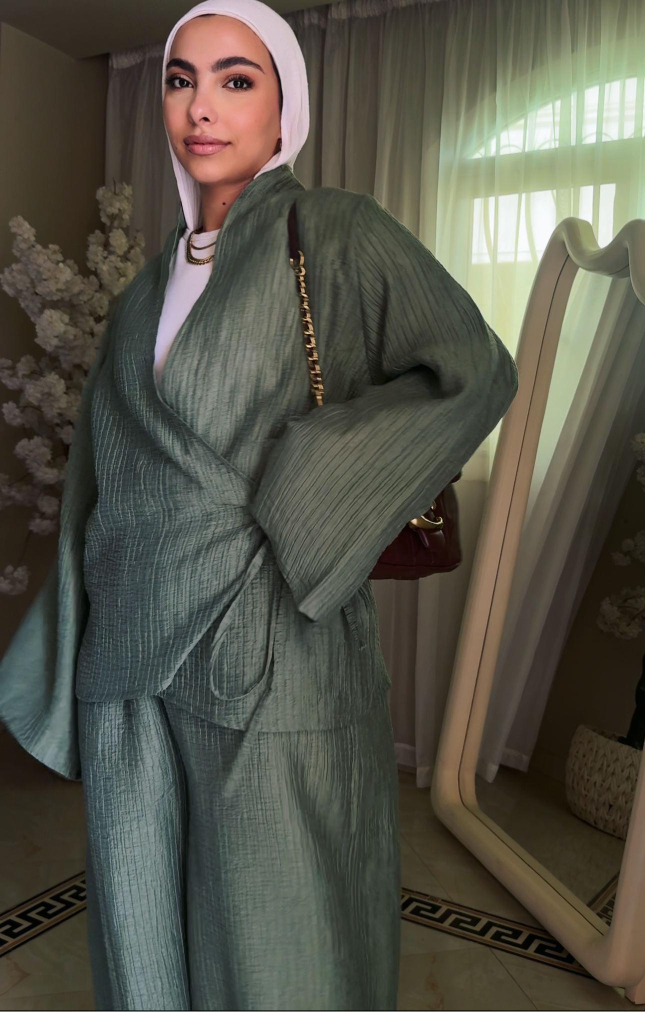 Plisse Co-Ord Set