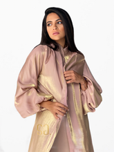 Load image into Gallery viewer, balloon Sleeves Abaya in Cashmere
